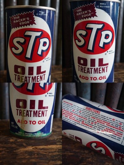 画像2: ビンテージ STP OIL缶