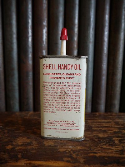 画像1: ビンテージ　SHELL　ミニOIL缶　