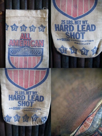 画像2: ビンテージ　ALL　AMERICAN　HARD　LEAD　SHOT　バック