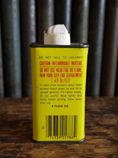 画像1: ビンテージ　RED　DEVIL　Lighter　fLuid缶　