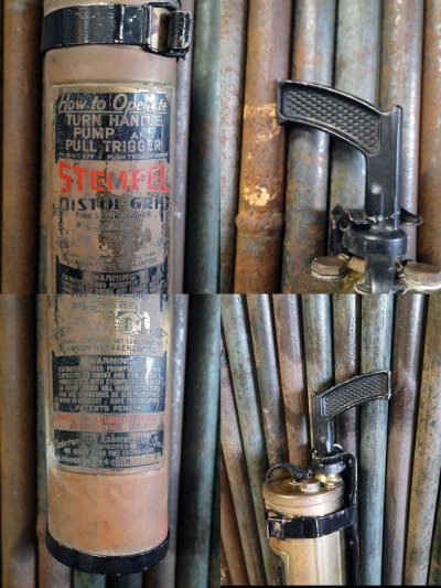 画像2: アンティーク　STEMPEL　Fire 　Extinguisher