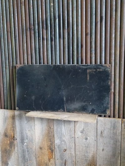 画像3: ビンテージ  STOP　YOUR　MOTOR　NO　SMOKING　ホーローサイン　