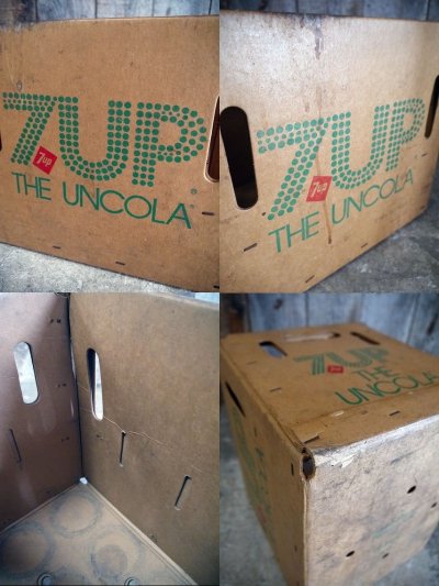 画像2: ビンテージ 7UP THE UNCOLA ケース