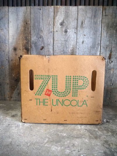 画像1: ビンテージ 7UP THE UNCOLA ケース
