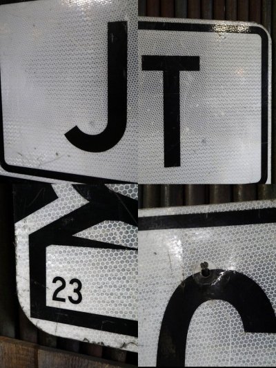 画像1: USA　JCT　２０２　大型ロードサイン
