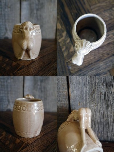 画像2: ビンテージ　ピンナップガール　ミニマグカップ　(観賞用)　B