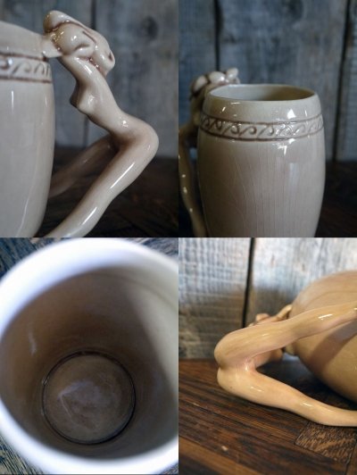 画像2: ビンテージ　ピンナップガール　マグカップ　(観賞用)　E