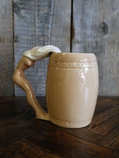 画像1: ビンテージ　ピンナップガール　マグカップ　(観賞用)　F