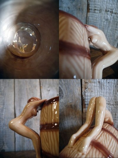 画像2: ビンテージ　ピンナップガール　大型マグカップ　(観賞用)　