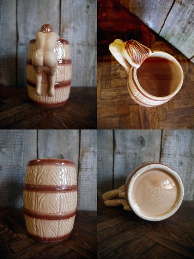 画像3: ビンテージ　ピンナップガール　大型マグカップ　(観賞用)　