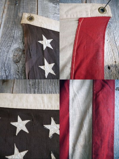 画像2: ビンテージ　USA　48STARS　星条旗　