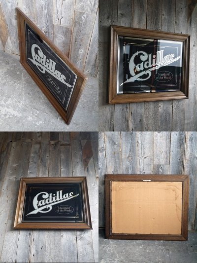 画像3: ビンテージ　Cadillac　大型ミラー　