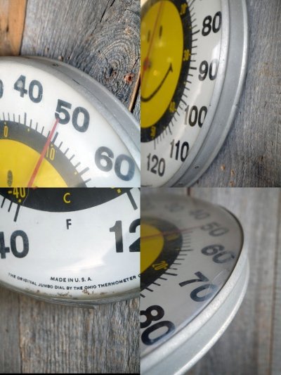 画像2: ビンテージ　SMILE　温度計