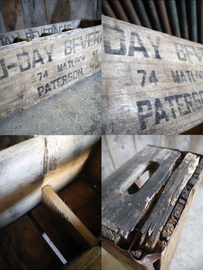 画像2: ビンテージ　NU-DAY　BEVEERAGES　ウッドボトルケース 