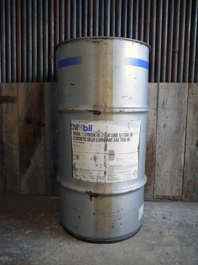 画像1: ビンテージ　Mobil　OILドラム缶