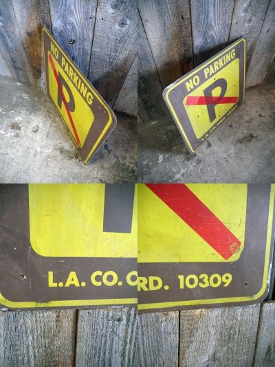 画像2: ビンテージ　NO　PARKING　サイン