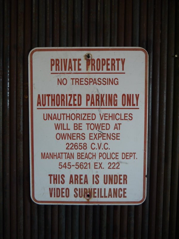 画像1: ビンテージ　PRIVATE　PROPERTY　サイン (1)