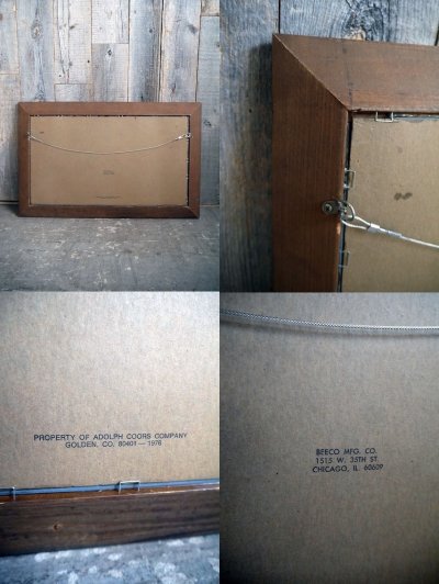 画像3: ビンテージ　Coors　BEER　パブミラー　