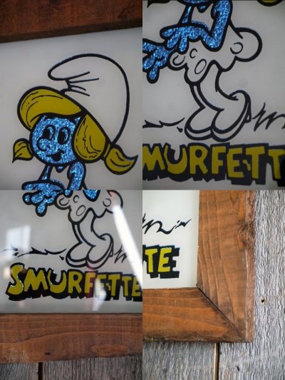画像1: ビンテージ　SMURFETEE　壁掛け