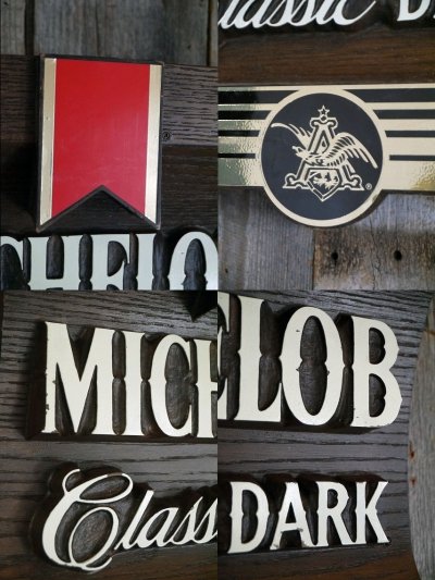 画像1: ビンテージ　MICHELOB　Classic　DARK　サイン
