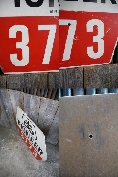 画像2: ビンテージ　PIONER　BRAND　看板