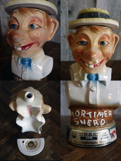 画像1: ビンテージ　MORTIMER 　SNERD　ボトルデキャンタ