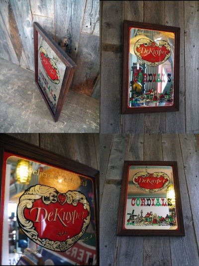 画像2: ビンテージ Dekuyer CORDIALS パブミラー