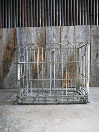 画像1: ビンテージ　CARNATION　ワイヤーバスケット