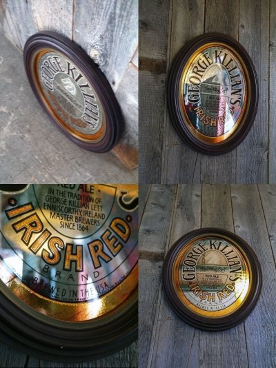 画像2: ビンテージ　GEROGE　KILLIAN'S　パブミラー　