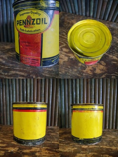画像2: ビンテージ　PENNZOIL　Safe　Lubrication缶