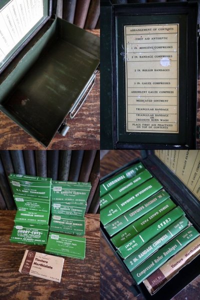 画像3: ビンテージ　BELLSYSTEM　FIRST　AID　メタルケース