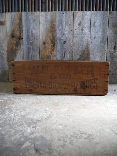 画像1: ビンテージ　W.P.FULLER＆CO　ウッドボックス
