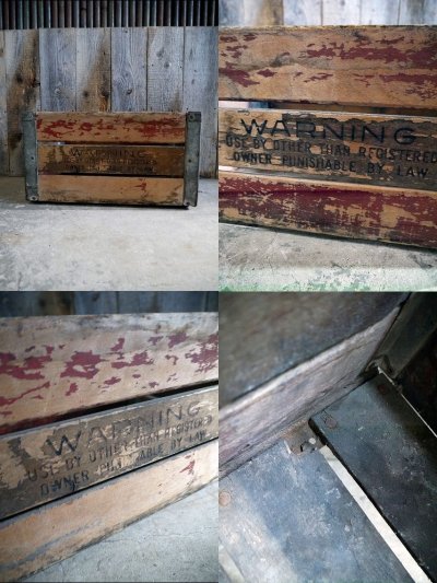 画像1: ビンテージ Arden Farms Co ケース