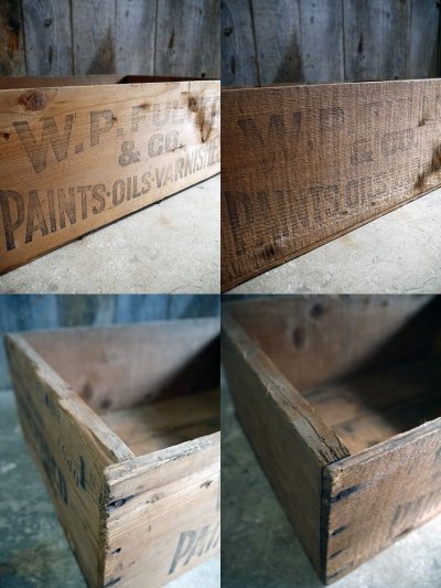 画像2: ビンテージ　W.P.FULLER＆CO　ウッドボックス