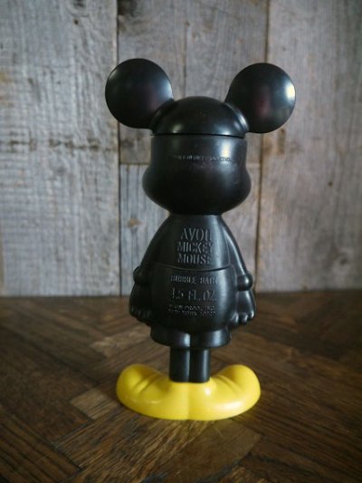 画像1: ビンテージ MICKEY MOUSE Bubble Bath Bottle ソーキ―人形 A