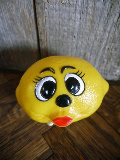 画像1: ビンテージ　Giftco Louie The Lemon Baking Soda Holders