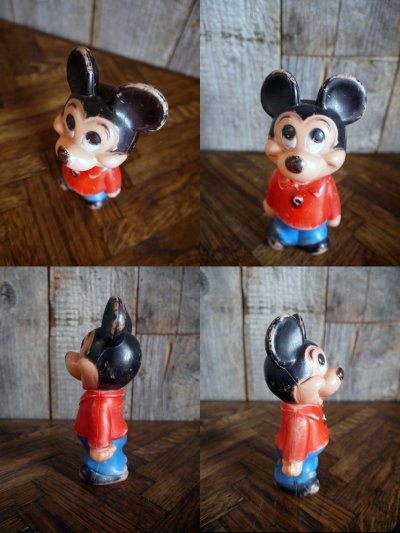 画像2: ビンテージ　MICKEY　MOUSE　プラスチック人形