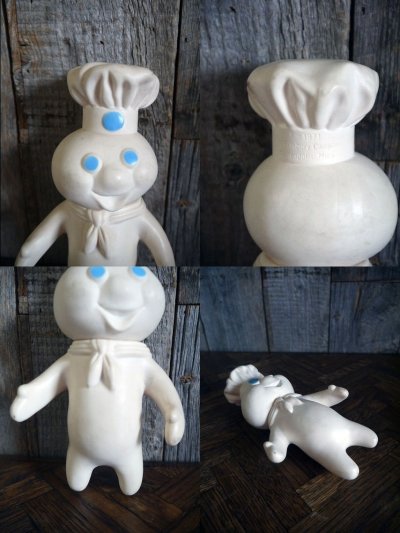 画像2: ビンテージ　Doughboy　ソフビ人形　B