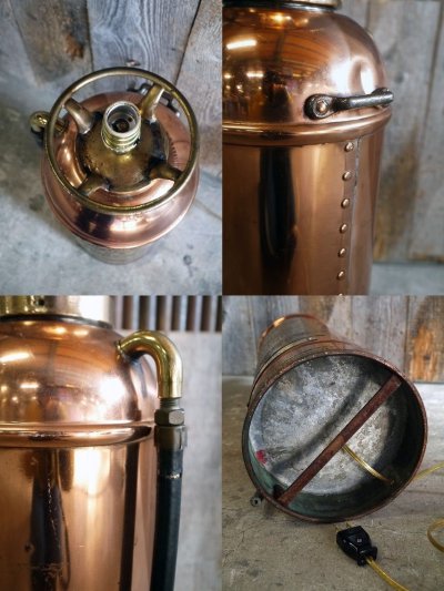 画像3: アンティーク Fast Forme 消火器ランプ