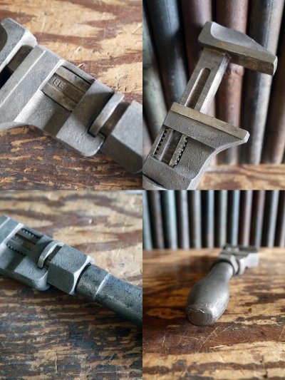 画像3: アンティーク　BEMIS＆CALL　モンキーレンチ