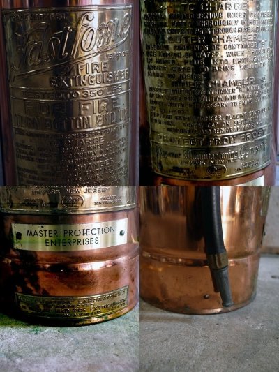 画像2: アンティーク Fast Forme 消火器ランプ