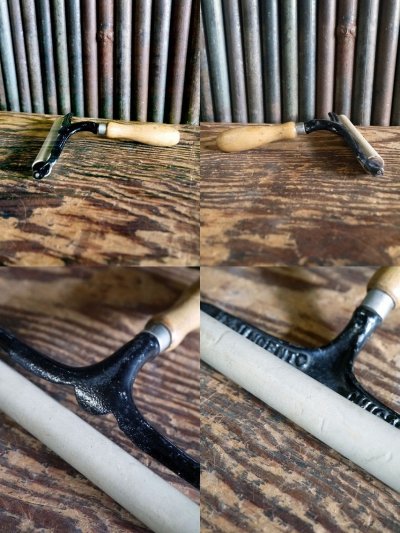 画像2: アンティーク　B&J HAND PRINTING PRESS 　ローラー