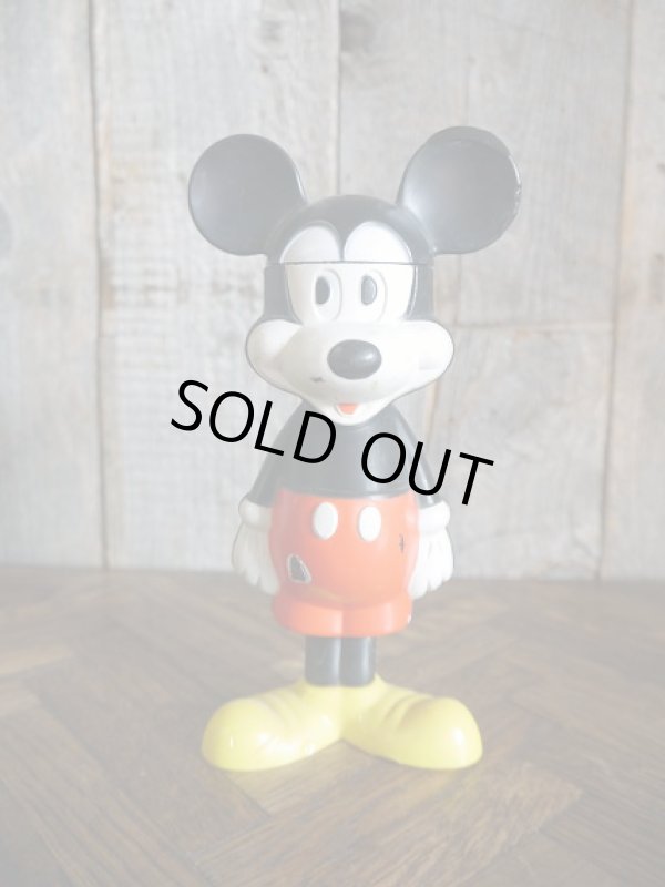 画像1: ビンテージ　MICKEY　MOUSE　Bubble Bath Bottle ソーキ―人形　 (1)