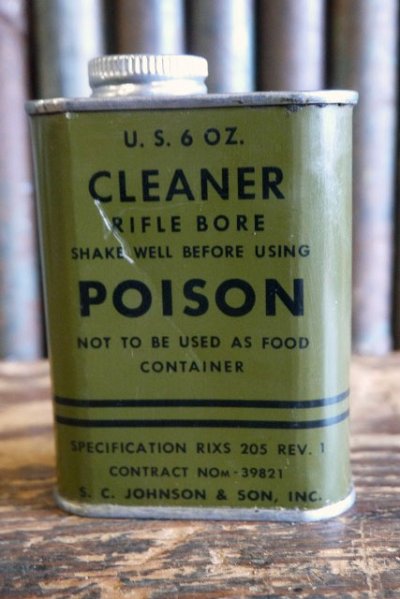 画像2: ビンテージ　D.Stock　U.S　CLEANER　缶　