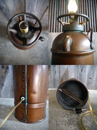 画像3: アンティーク　ALFORM　消火器ランプ