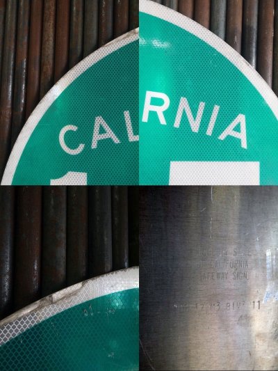 画像2: USA CALIFORNIA 125 ロードサイン B