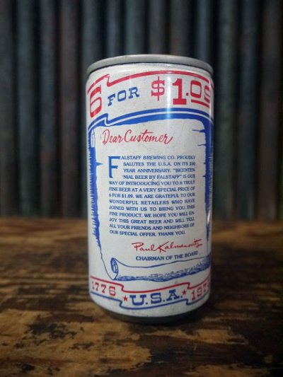 画像1: ビンテージ FALSTAFF BEER缶