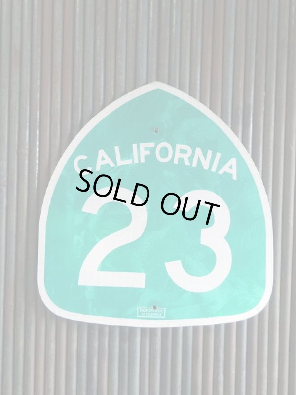 画像1: USA　CALIFORNIA　23　ロードサイン　A (1)