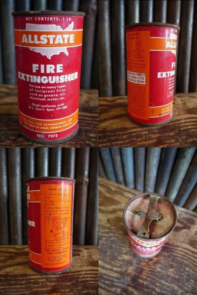 画像3: ビンテージ　ALL　STATE　FIRE　EXTINGUISER缶