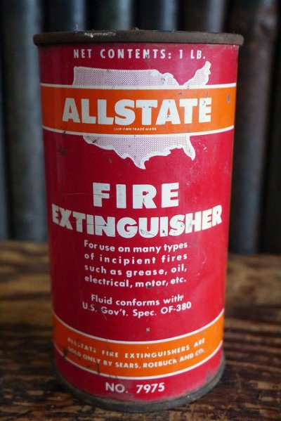 画像2: ビンテージ　ALL　STATE　FIRE　EXTINGUISER缶
